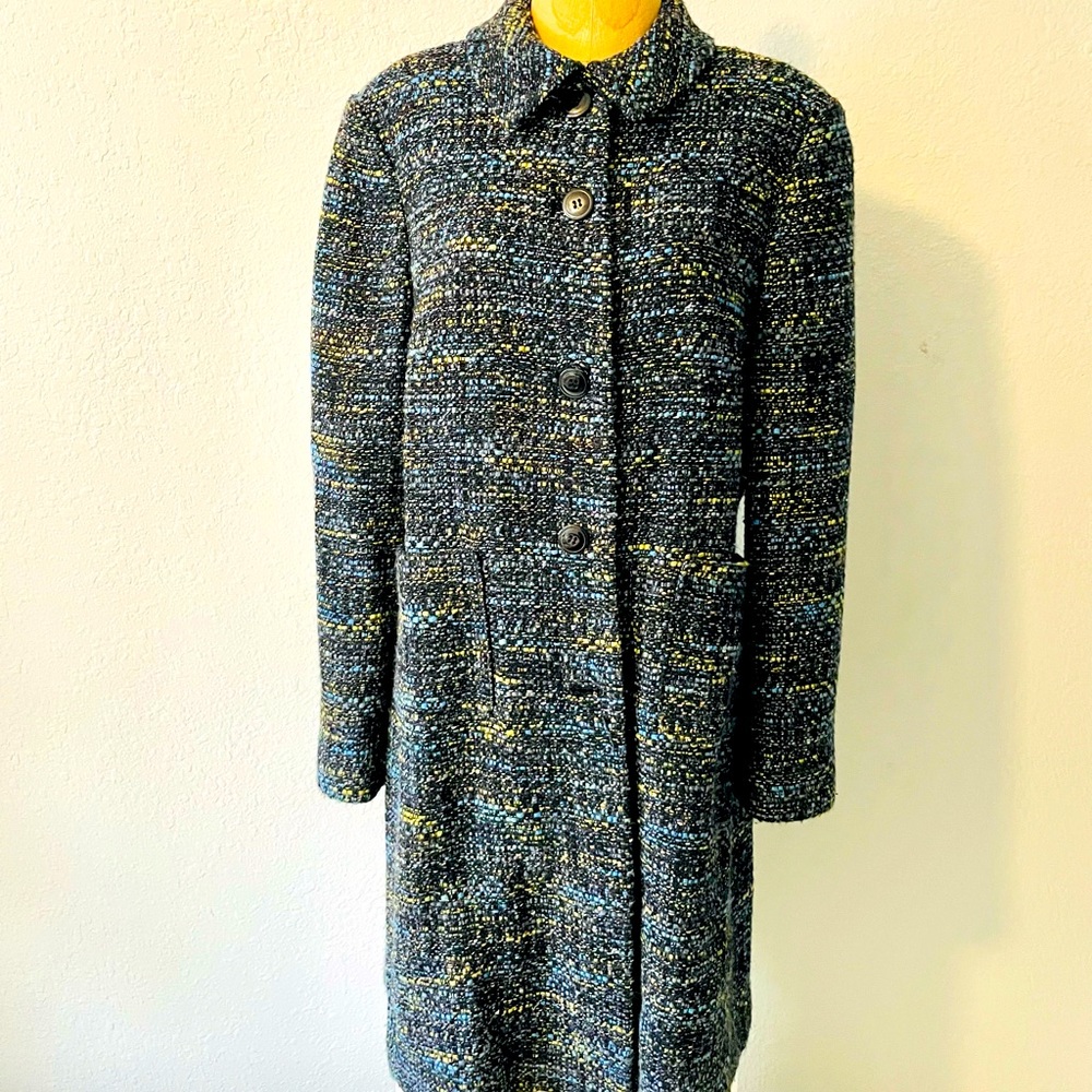 Jones New York Boucle Coat